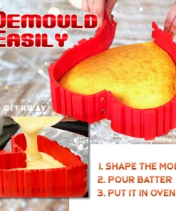 Alternative view of Cithway™ Magic Snake Silicone Cake Shapers