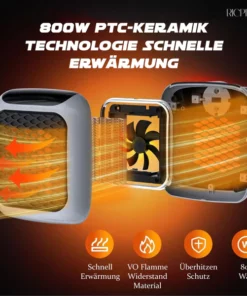 Alternative view of RICPIND Handlicher Schädlingsbekämpfer Warm Wave Plug-In Repeller-Heizung