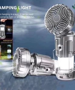 NatureLite Solar Camping Fan & Light