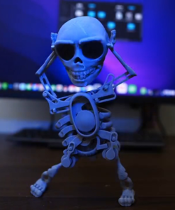 Amazing 3D Printed Dancing Skeleton Toy