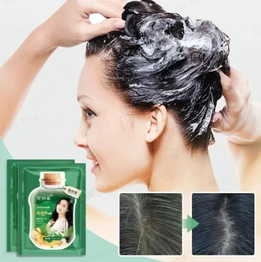 Plant Bubble Hair Dye Shampoo - Image 2