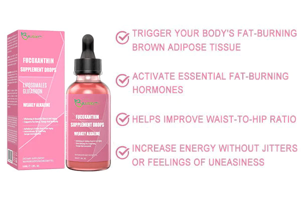 Morning Light Fucoxanthin Skin Firming Accelerating Fat Burning Supplement Drops - Image 5