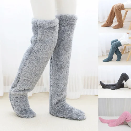 Plush Warmth Long Socks