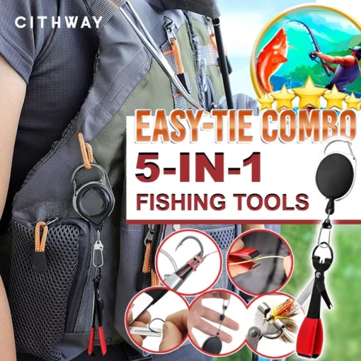 Cithway™ Easy-Tie Combo 5-in-1 Fishing Tools