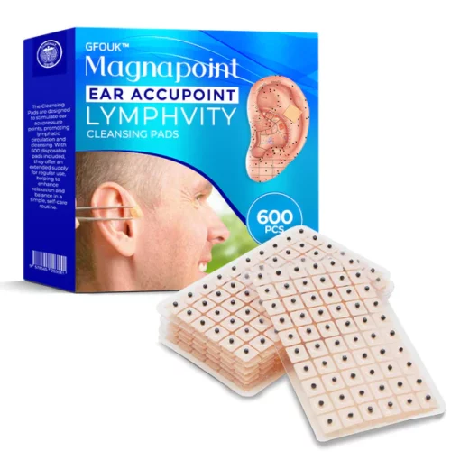 GFOUK™ Magnapoint Ohr Akupunkturpunkt Lymphflüssigkeit Reinigen Pads