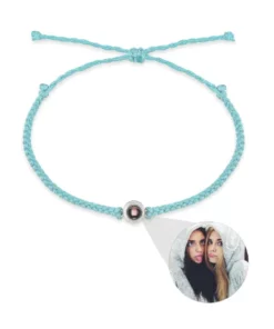 Personalized Round Photo Bracelet