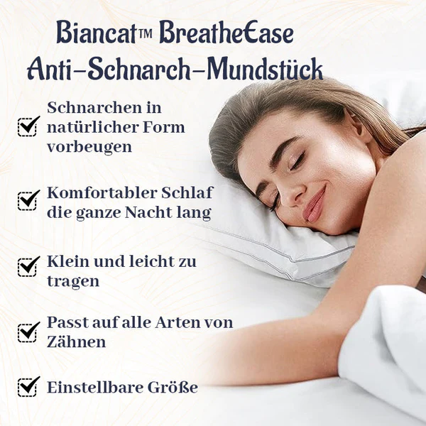 Fivfivgo BreatheEase Anti-Schnarch-Mundstck
