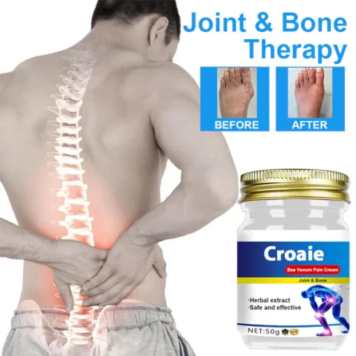 Croaie® Bee Venom Pain Cream nivelten ja luun parantava voide – kuva 3