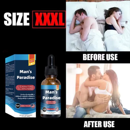 Mans Paradise Ketone Supplement Drops