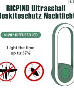 RICPIND Ultraschall Moskitoschutz Nachtlicht