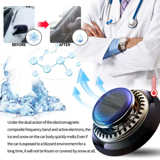 AEXZR™ Elektromagnetische Molekulare Interferenz Antifreeze-Schneeräumgerät - 5. irudia