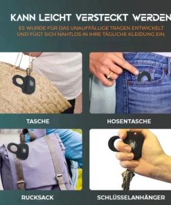 Alternative view of Oveallgo™ ThunderFist Hochleistungs-Elektroschockring mit 25.000.000 Volt