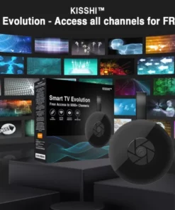 KISSHI™ Smart TV Evolution Free Access to 9000+ Channels