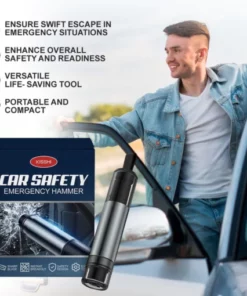 Alternative view of KISSHI™ Car Safety Emergency Hammer