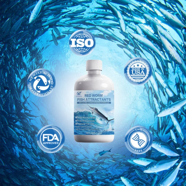 Fivfivgo Red Worm Fish Attractant