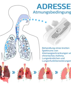 Alternative view of GFOUK™ EasyBreath Lungenreinigungsgerät