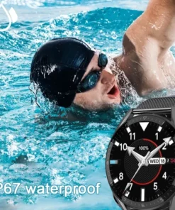 Painless blood sugar health monitoring smart Bluetooth talking watch