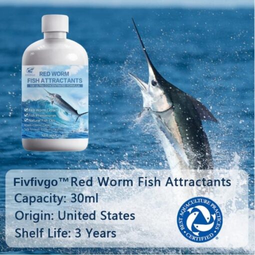 Fivfivgo™ Red Worm Fish Attractant