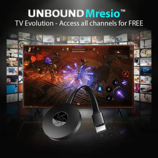 Mresio™ TV Streaming Device - Access all channels for FREE