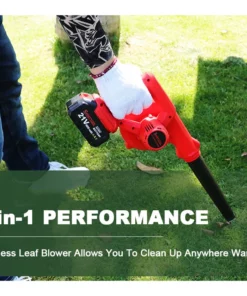 Rechargeable lithium hair dryer for household high-power wireless powerful dust and snow removal