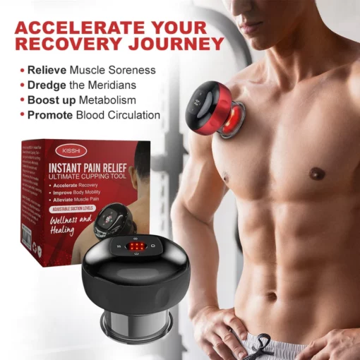 KISSHI Instant Pain Relief Ultimate Cupping Tool - Slika 7