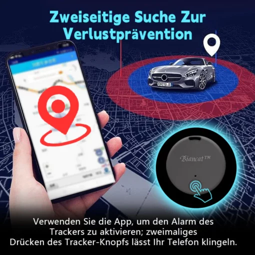 Biancat™ TrackPro Inteligentni Bluetooth GPS-Tracker - Slika 7