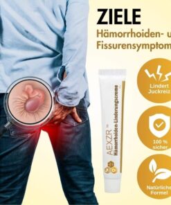 Alternative view of AEXZR™ Hämorrhoiden-Linderungscremewirksam