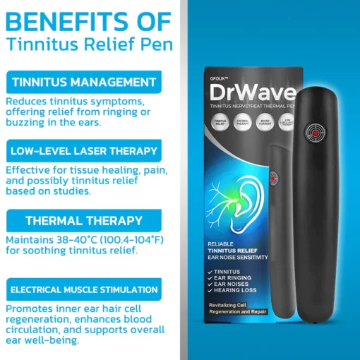 GFOUK DrWave Tinnitus NerveTreat Thermal Pen