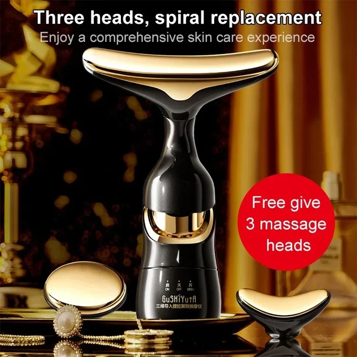 Three-Purpose Lifting And Firming Facial Massage Device