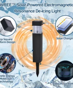 LIMETOW™ Solar-Powered Electromagnetic Resonance De-Icing Light – Zero Energy Consumption