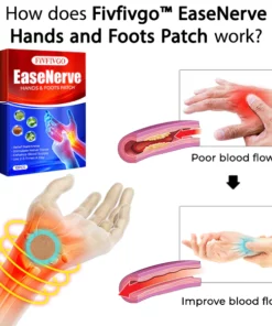 Alternative view of Fivfivgo™ EaseNerve Hände und Füße Pflaster