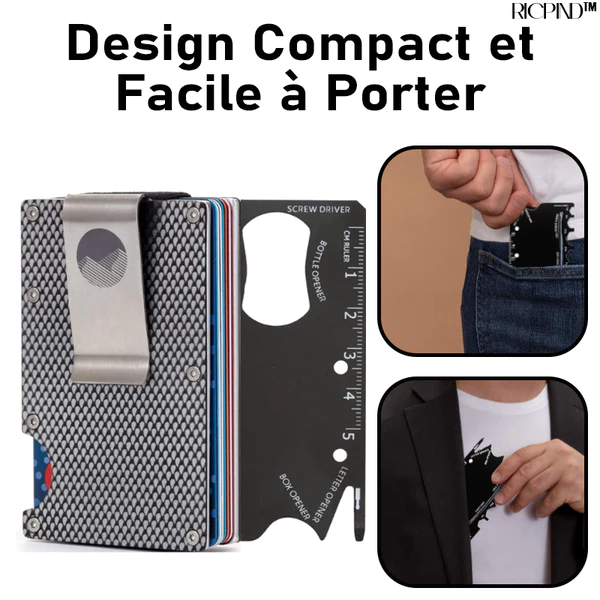 RICPIND Mehrzweck 18 in 1 Überlebenstasche Kartenwerkzeug - Image 4