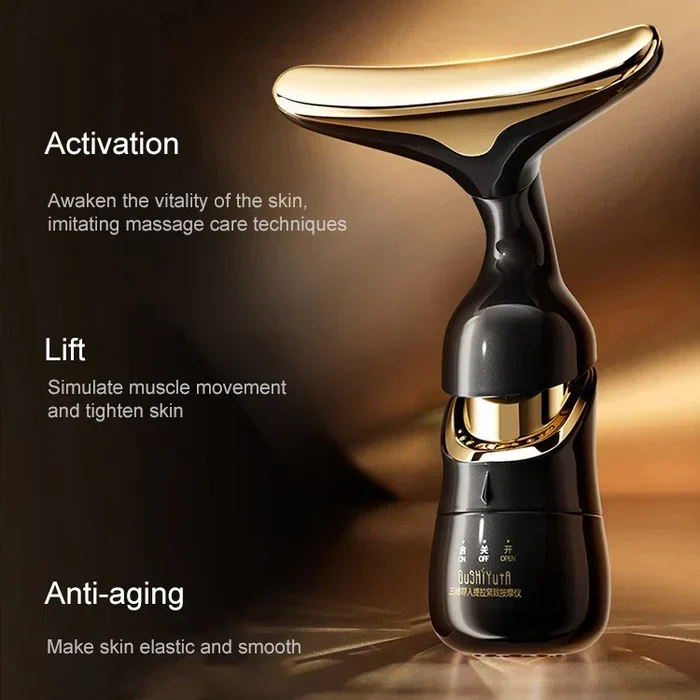 Three-Purpose Lifting And Firming Facial Massage Device