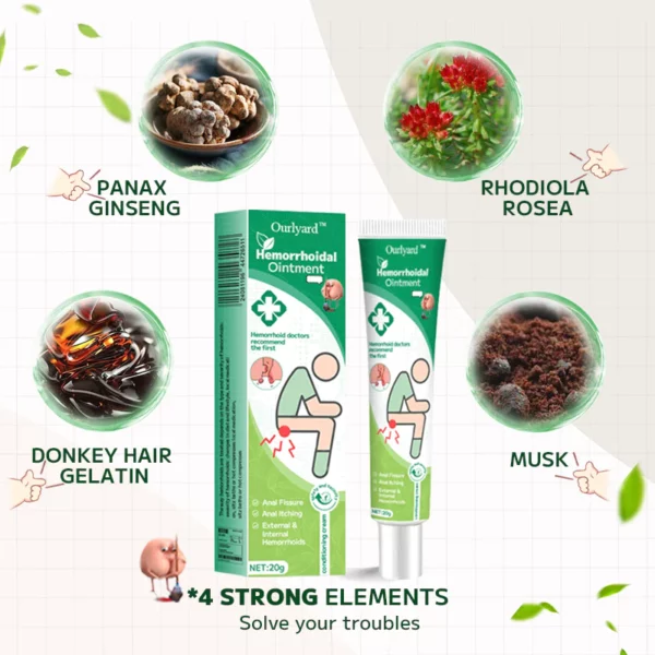 Ourlyard Hemorrhoidal Ointment