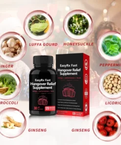Alternative view of EasyRx™ Fast Hangover Relief Supplement