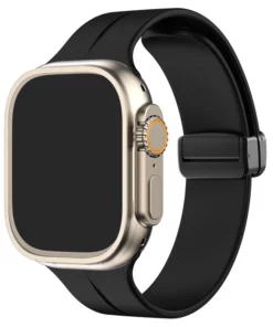 Magnetisches Silikon-Faltband für Uhren