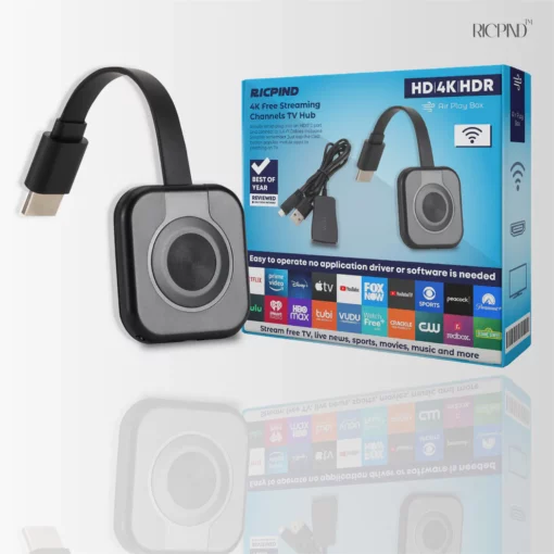 RICPIND 4K Free Streaming Kanali TV Hub