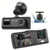 Seurico™ Drei-Kanal Dash Cam mit IR Nachtsicht und G-Sensor