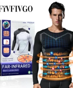 Fivfivgo™ Fern-Infrarot Turmalin Magnetisches Herren-Unterhemd