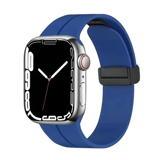 Silicone Magnetic Folding Band For Apple Watch - Image 5