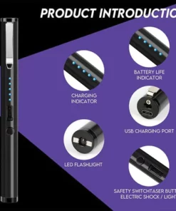Alternative view of Fivfivgo™ Tactical HIGH Power 25,000,000 Stun Pen
