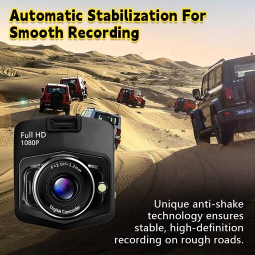 Fivfivgo™ Shield Auto DVR Kamera – Full HD 1080P Digital Camcorder