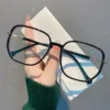 Womens 2 In 1 Progressive Multifocal Anti-Blue Light Presbyopic Glasses