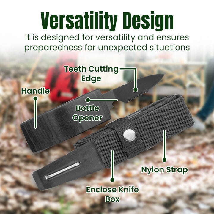Fivfivgo StealthShield Aberlebensmesser-Grtel