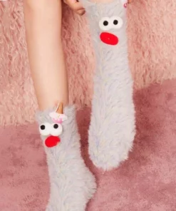 Wappy Socks – lustige 3D-Socken aus Korallensamt