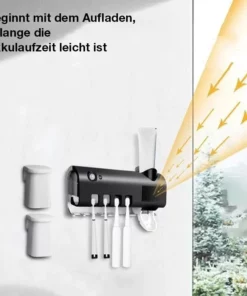 Intelligenter UV-sterilisierender Zahnbürstenhalter