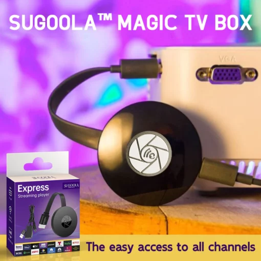 Sugoola™ TV-Streaming-Gerät 📺- Kostenloser Zugang zu allen Kanälen