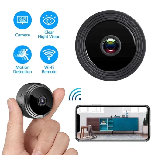 Fivfivgo™ HD Night Vision Mini Wifi-kamera - Ofbylding 6