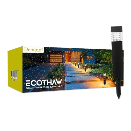 Demoio® WinterGuard EcoThaw Svjetlo za odmrzavanje na solarni pogon - Slika 5