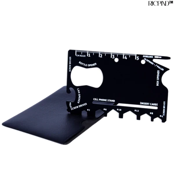 RICPIND Mehrzweck 18 in 1 Überlebenstasche Kartenwerkzeug - Image 5